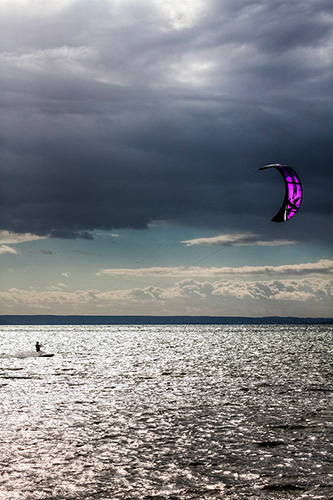 Kitesurfing na Zatoce Puckiej