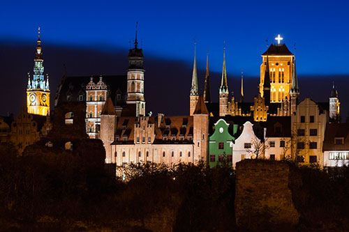 Gdańsk, panorama