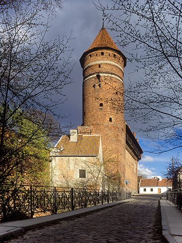 Olsztyn, zamek gotycki z XIV wieku