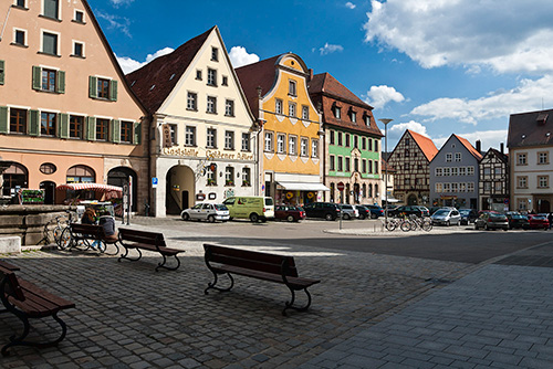 Weissenburg, Bawaria, plac targowy