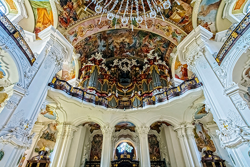 Krzeszów kościół barokowy