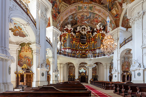 Krzeszów kościół barokowy