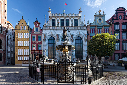 Gdańsk fontanna Neptuna