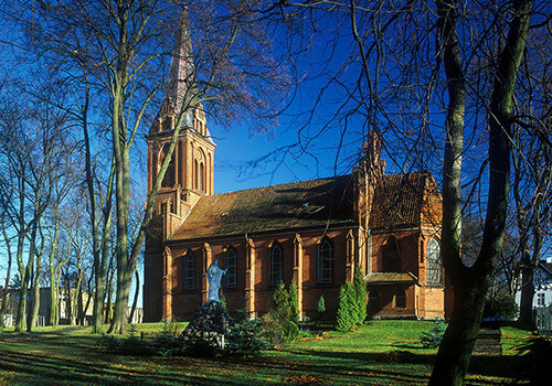 Bartoszyce, kościół z 1882 roku