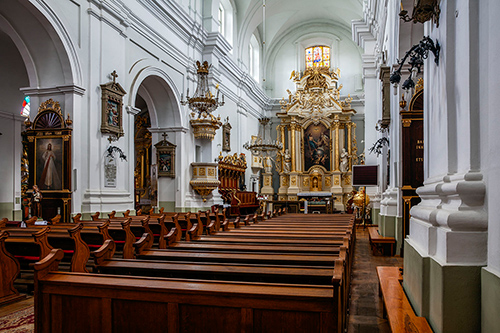 Janów Podlaski barokowy kościół